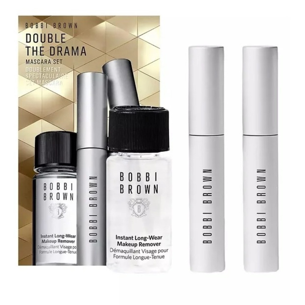 Bobbi Brown 2 mascara+Makeup Remover Set